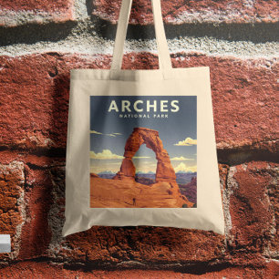 Bolso De Tela Parque nacional Arcos de Vintage
