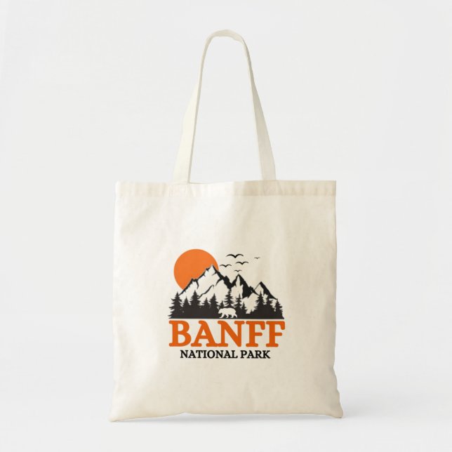 Bolso De Tela Parque nacional Banff (Frente)