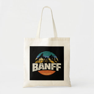 Bolso De Tela Parque nacional Banff Canada Vintage Mountain Pull