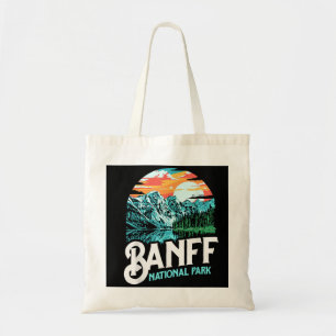 Bolso De Tela Parque nacional Banff Lago Louise Canadá Vintage G