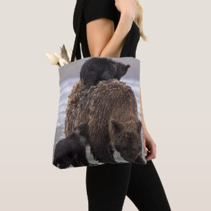 Bolso De Tela Parque nacional de Clark del lago bear de Brown el
