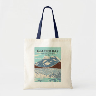 Bolso De Tela Parque nacional de la Bahía del Glaciar Alaska Vin