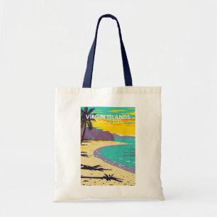 Bolso De Tela Parque nacional de las Islas Vírgenes Playa Trunk