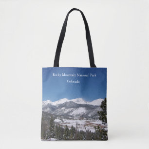Bolso De Tela Parque Nacional de las Montañas Rocosas por toda
