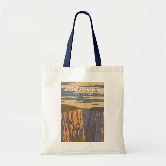 Bolso De Tela Parque nacional de los Aparados de la Serra (Frente)