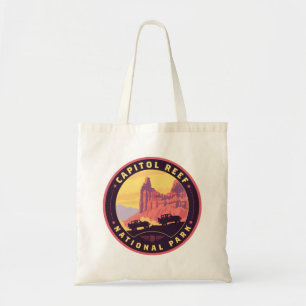 Bolso De Tela Parque nacional de los arrecifes del Capitolio