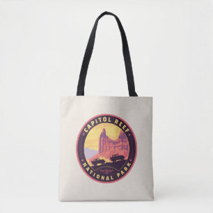 Bolso De Tela Parque nacional de los arrecifes del Capitolio