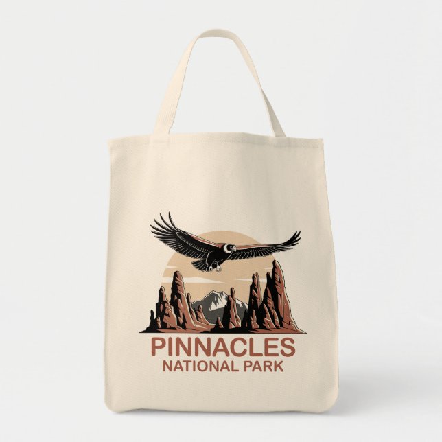 Bolso De Tela Parque nacional de Pinnacles (Frente)