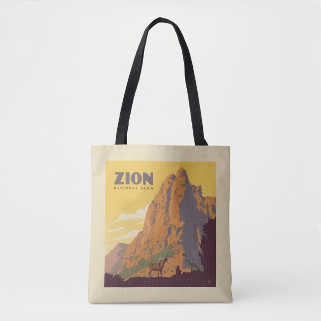Bolso De Tela Parque nacional de Zion | Ram (Anverso)