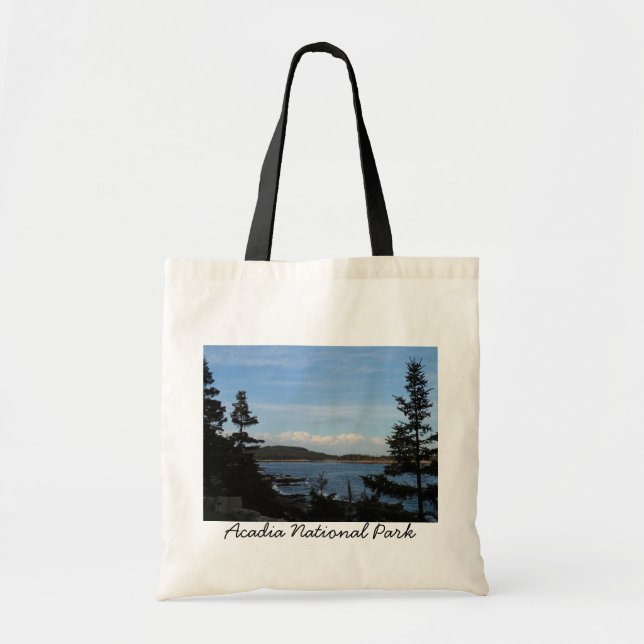Bolso De Tela Parque nacional del Acadia, Maine (Frente)