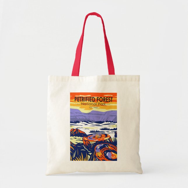 Bolso De Tela Parque nacional del Bosque Petrificado (Frente)