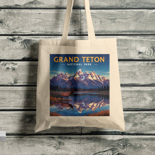 Bolso De Tela Parque nacional del Gran Tetón Vintage