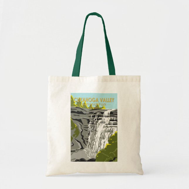 Bolso De Tela Parque nacional del Valle de Cuyahoga (Frente)