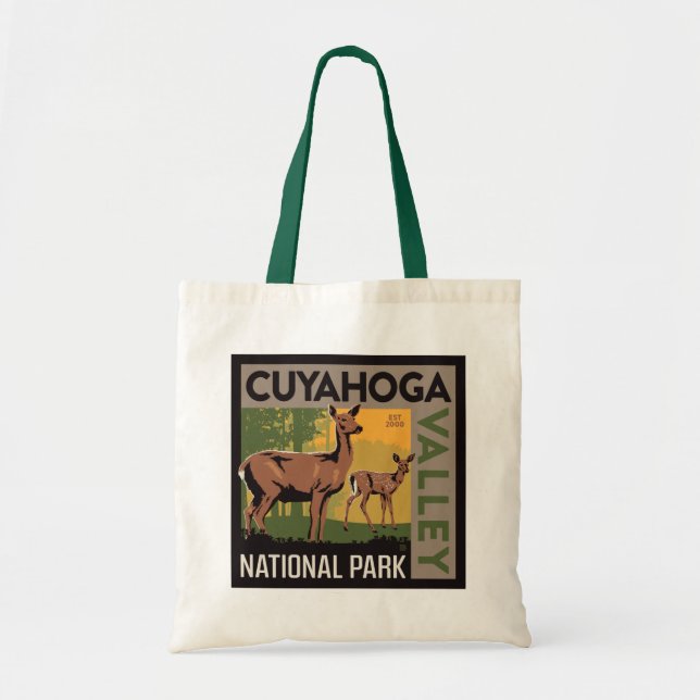Bolso De Tela Parque nacional del Valle de Cuyahoga | Ohio (Frente)
