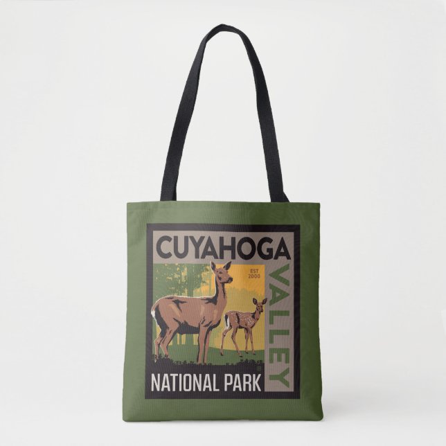 Bolso De Tela Parque nacional del Valle de Cuyahoga | Ohio (Anverso)