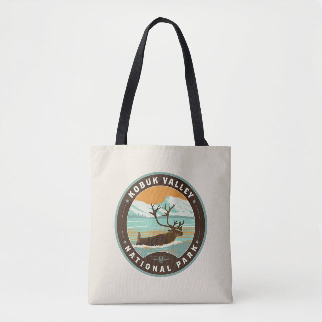 Bolso De Tela Parque nacional del Valle de Kobuk (Anverso)