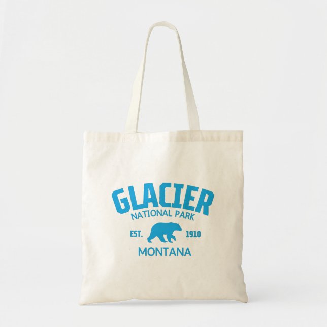 Bolso De Tela Parque nacional Glaciar (Frente)
