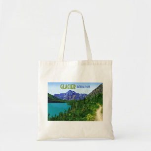 Bolso De Tela Parque nacional Glaciar Montana Vintage