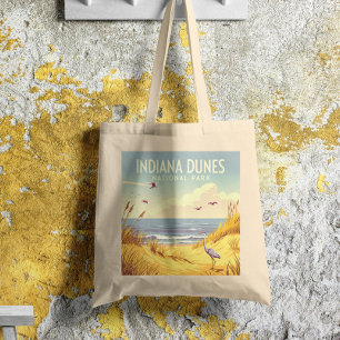 Bolso De Tela Parque Nacional Indiana Dunes Vintage