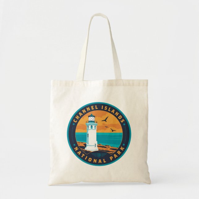 Bolso De Tela Parque nacional Islas del Canal (Frente)