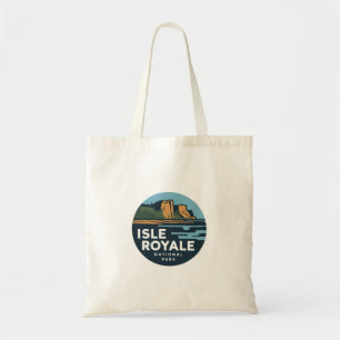 Bolso De Tela Parque nacional Isle Royale Round Travel Art