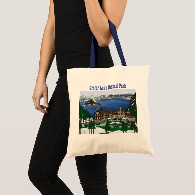 Bolso De Tela Parque nacional Lago Crater (Anverso (producto))