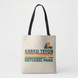 Bolso De Tela Parque Nacional montañas Grand Teton Wyoming