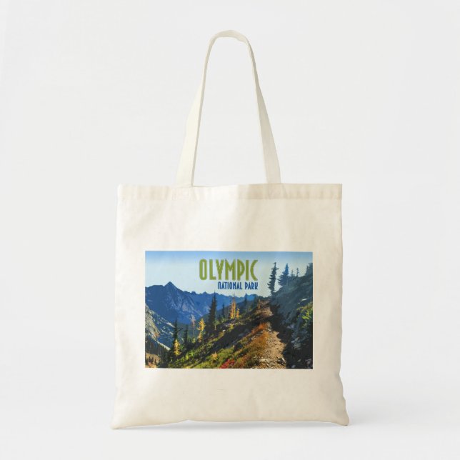 Bolso De Tela Parque nacional olímpico de Washington (Frente)