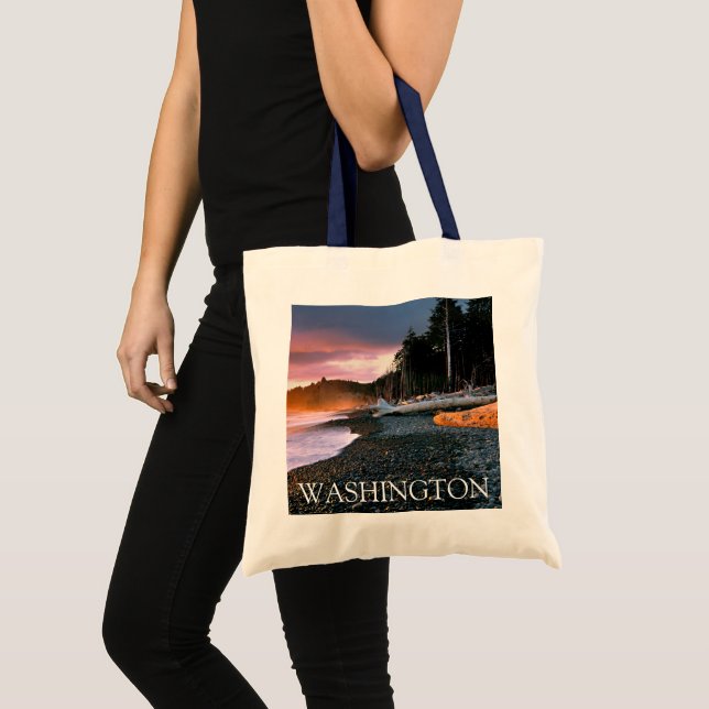 Bolso De Tela Parque nacional Olímpico | Estado de Washington (Anverso (producto))