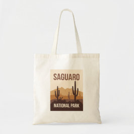 Bolso De Tela Parque nacional Saguaro Arte de viajes mínimo