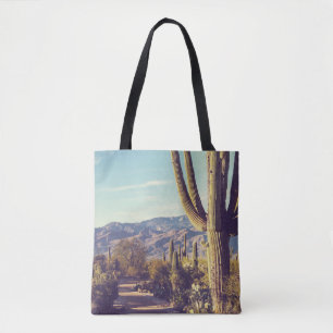 Bolso De Tela Parque Nacional Saguaro, representación escénica.
