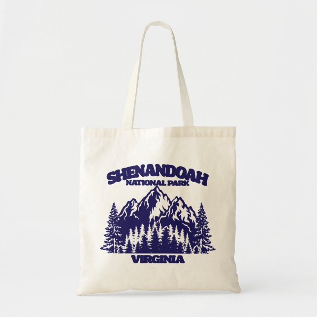 Bolso De Tela Parque nacional Shenandoah (Frente)