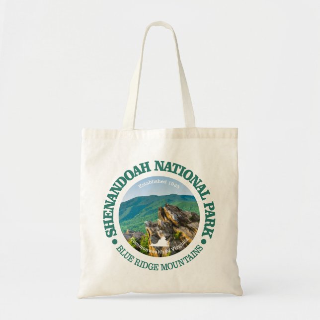 Bolso De Tela Parque nacional Shenandoah (Frente)