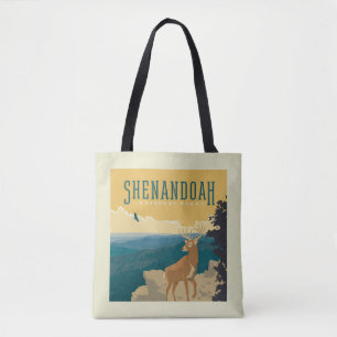 Bolso De Tela Parque nacional Shenandoah   Deer