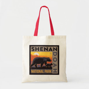 Bolso De Tela Parque nacional Shenandoah Mama Bear & Cubs