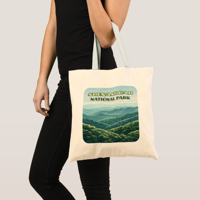 Bolso De Tela Parque nacional Shenandoah Virginia Blue Ridge Ret (Anverso (producto))