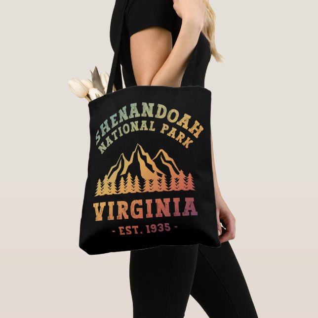 Bolso De Tela Parque nacional Shenandoah Virginia Estados Unidos (Detalle)