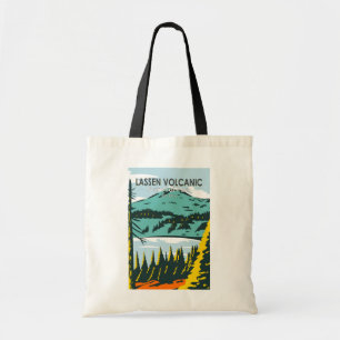 Bolso De Tela Parque nacional volcánico de Lassen, California Vi