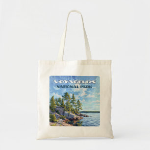 Bolso De Tela Parque nacional Voyageurs Lago Lluvioso Minnesota