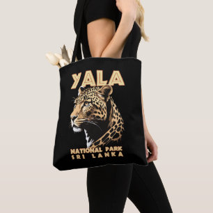 Bolso De Tela Parque Nacional Yala - Leopardo de Sri Lanka