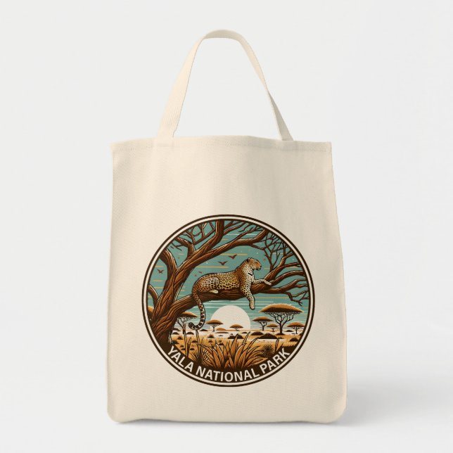 Bolso De Tela Parque nacional Yala Sri Lanka (Frente)