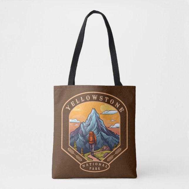 Bolso De Tela Parque nacional Yellowstone (Anverso)
