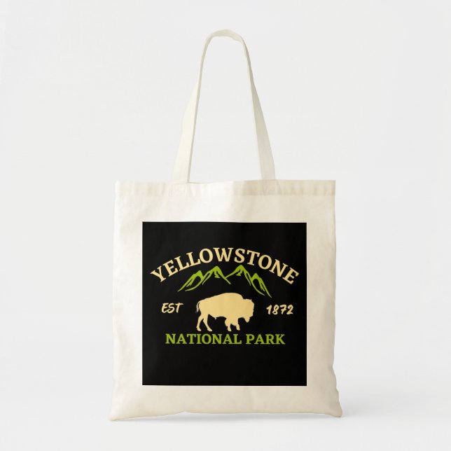 Bolso De Tela Parque nacional Yellowstone (Frente)