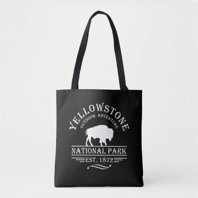 Bolso De Tela Parque nacional Yellowstone (Anverso)