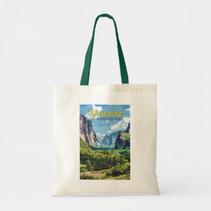 Bolso De Tela Parque nacional Yosemite Arte de Viajes Ilustracio