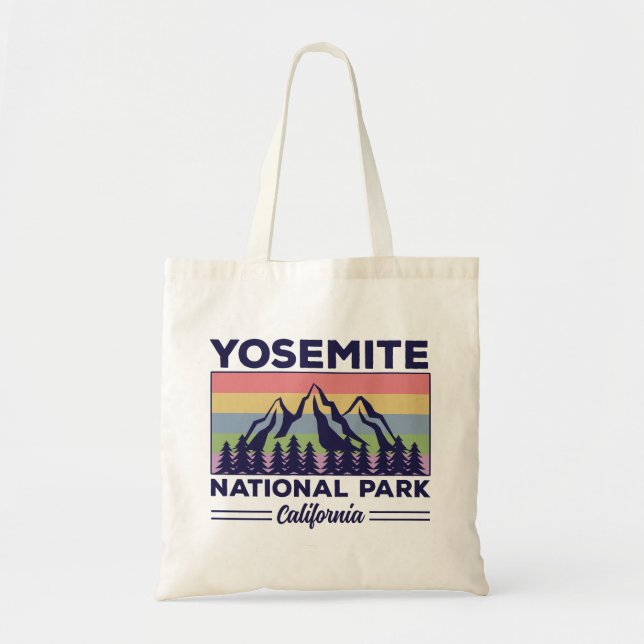 Bolso De Tela Parque Nacional Yosemite, California, Senderismo R (Frente)
