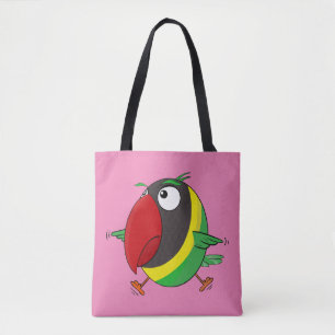 Bolso De Tela Parroquia de Lovebird