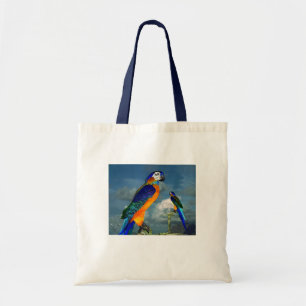 BOLSO DE TELA PARROS HIPEROS / ARA AZUL