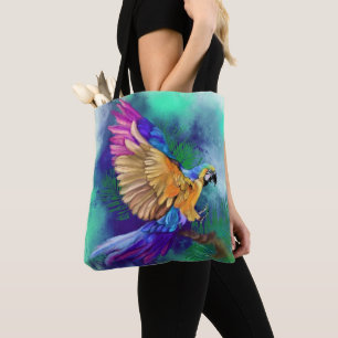 Bolso De Tela Parrot Tote Bag