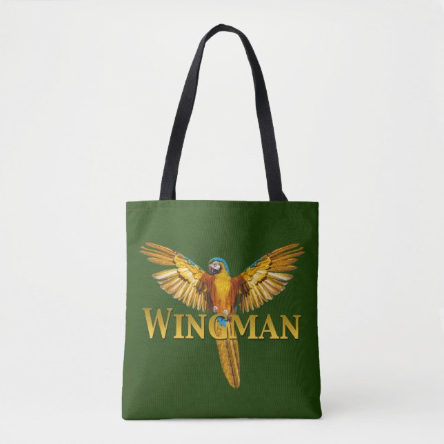 Bolso De Tela Parrot Wingman (Anverso)